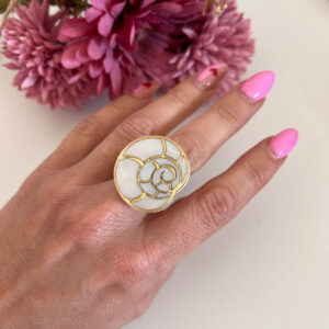 Anillo caracola