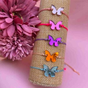 Pulseras macramé con nudo ajustable