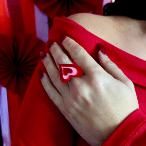 Anillo Unión rojo
